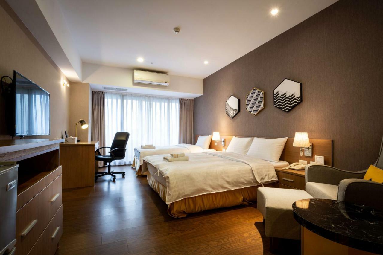 Sky19 Hotel Taipeh Exterior foto